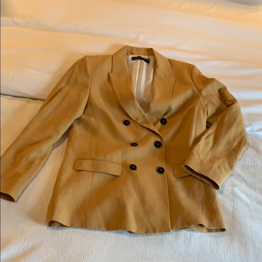 Zara double breasted blazer